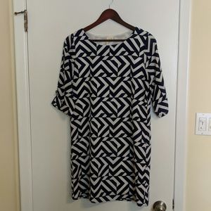 miami Pattern Sheath Dress M